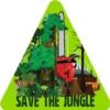 Full Color Sticker - Triangle - 5 inches