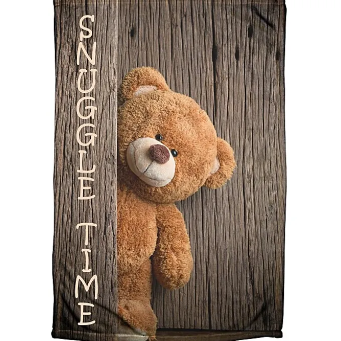 Full Color Tahoe Microfleece Baby Blanket