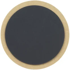 Full Color Wood Magnet - Round - 3 1/2 inches