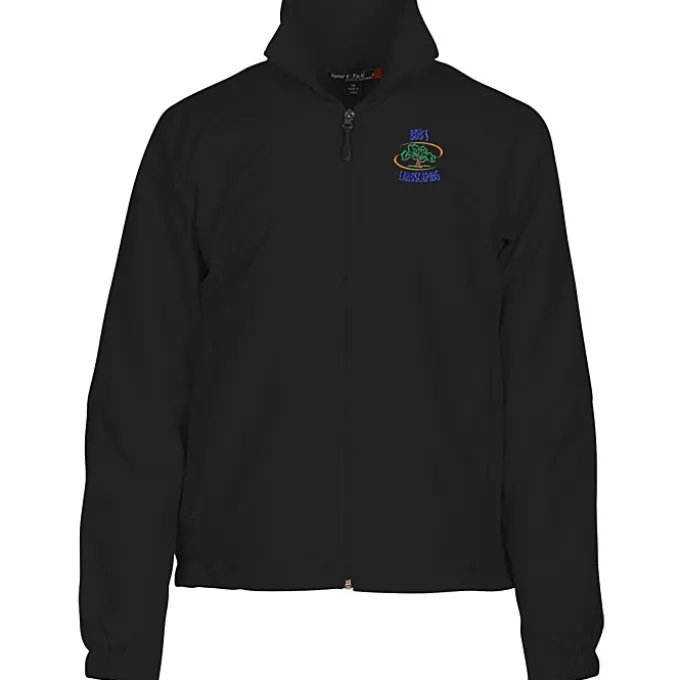 Full-Zip Sport Wind Jacket