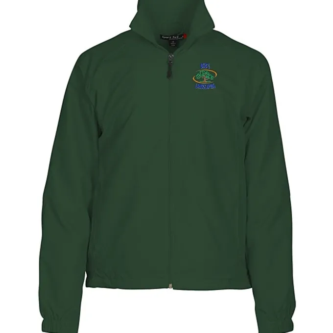 Full-Zip Sport Wind Jacket