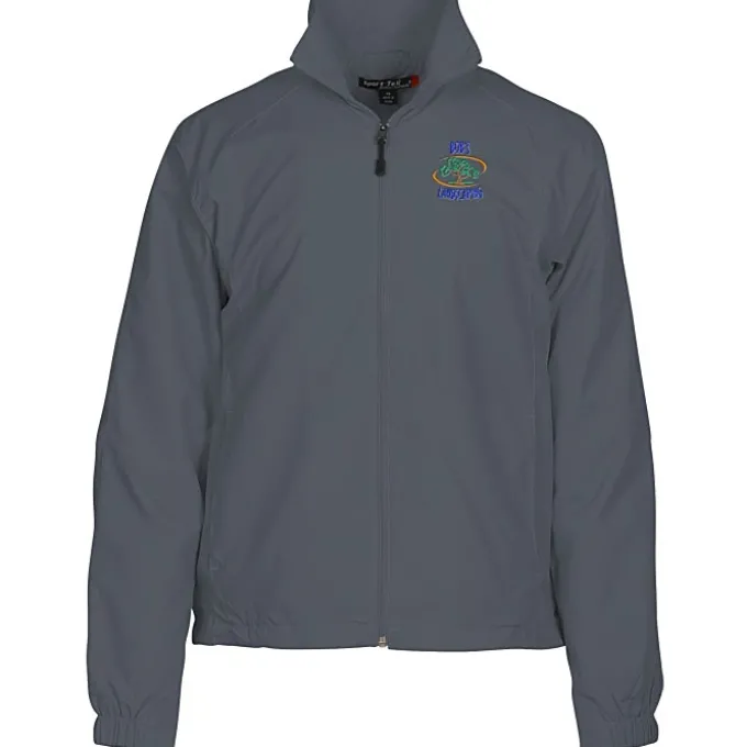 Full-Zip Sport Wind Jacket