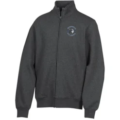 Full-Zip Sweatshirt Jacket - Embroidered - 24 hr