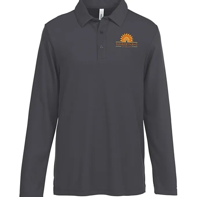 Fusion ChromaSoft Long Sleeve Pique Polo - Men's