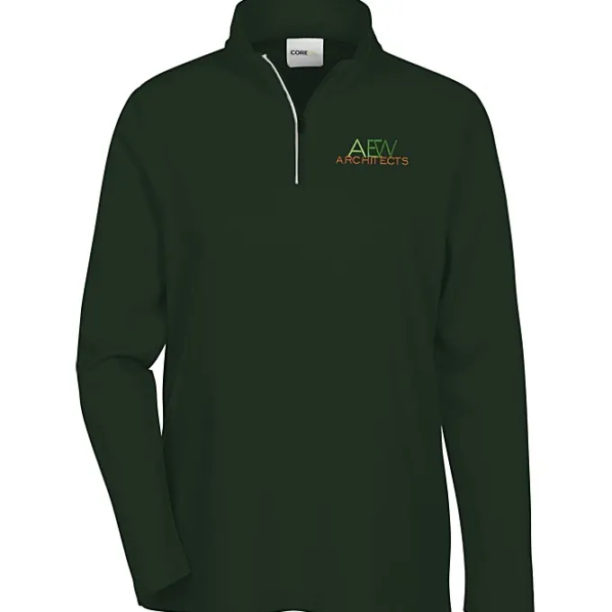 Fusion ChromaSoft Pique 1/4-Zip Pullover - Ladies'