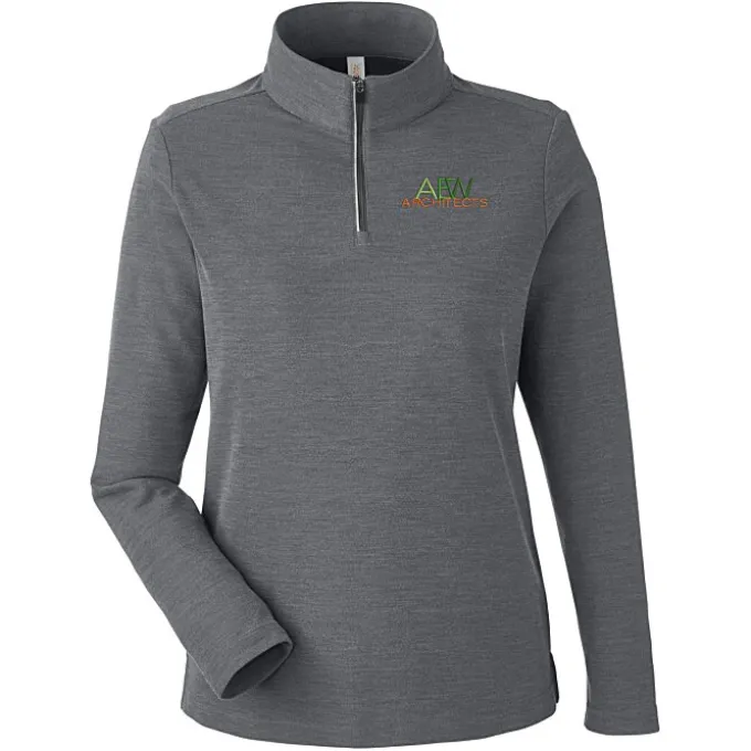 Fusion ChromaSoft Pique 1/4-Zip Pullover - Ladies'
