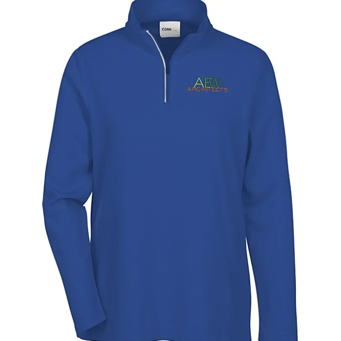 Fusion ChromaSoft Pique 1/4-Zip Pullover - Ladies'
