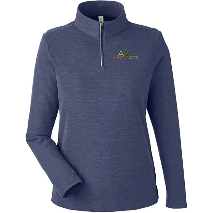 Fusion ChromaSoft Pique 1/4-Zip Pullover - Ladies'