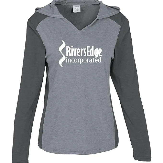 Gameday Vintage Hooded LS Tri-Blend T-Shirt - Ladies'