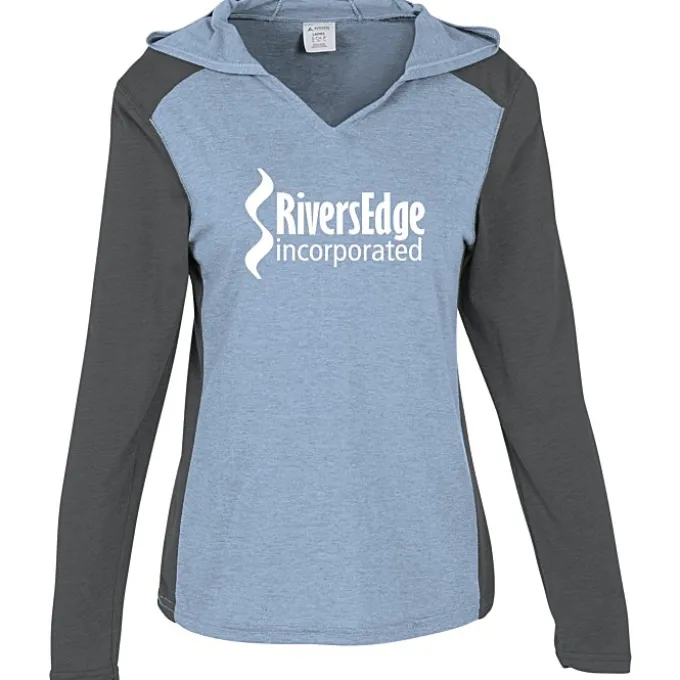 Gameday Vintage Hooded LS Tri-Blend T-Shirt - Ladies'