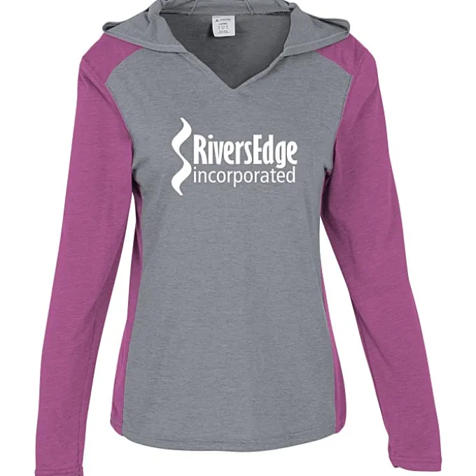 Gameday Vintage Hooded LS Tri-Blend T-Shirt - Ladies'