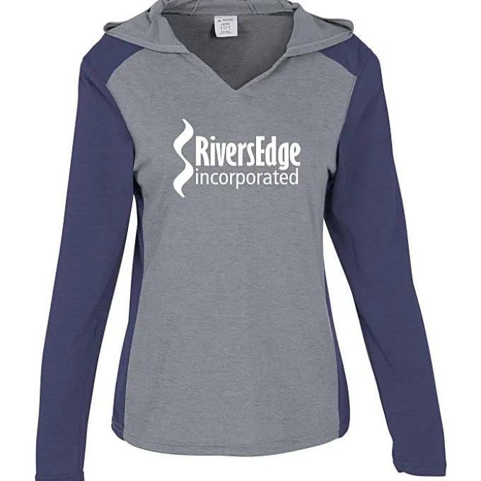 Gameday Vintage Hooded LS Tri-Blend T-Shirt - Ladies'