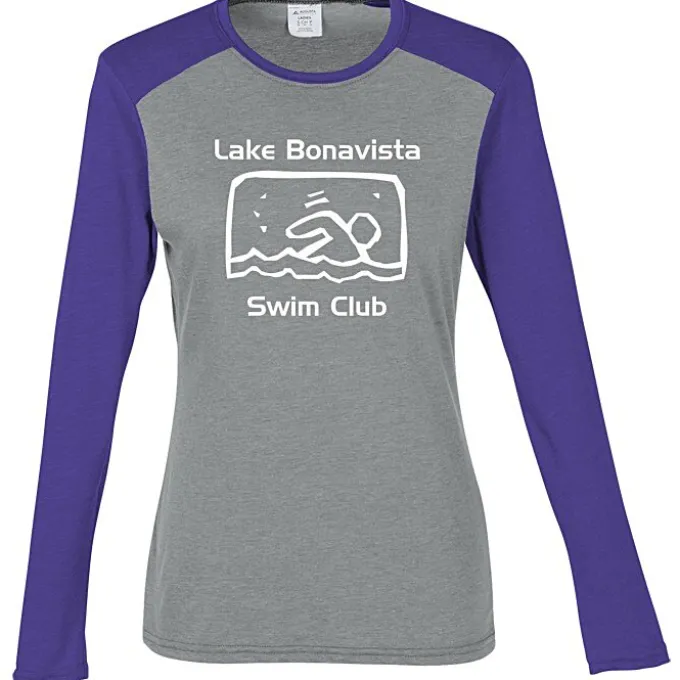 Gameday Vintage Long Sleeve Tri-Blend T-Shirt - Ladies'