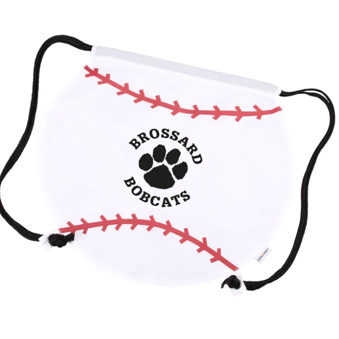 Game Time! Baseball Drawstring Backpack