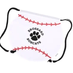Game Time! Baseball Drawstring Backpack - 24 hr