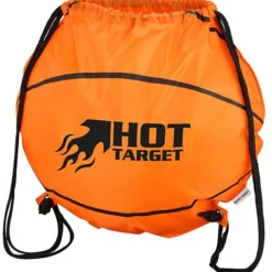 Game Time! Basketball Drawstring Backpack - 24 hr