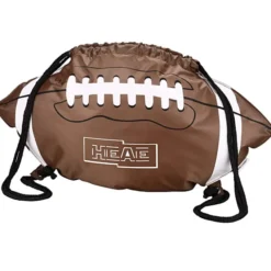 Game Time! Football Drawstring Backpack