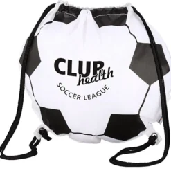 Game Time! Soccer Ball Drawstring Backpack