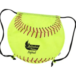 Game Time! Softball Drawstring Backpack - 24 hr