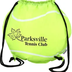 Game Time! Tennis Ball Drawstring Backpack