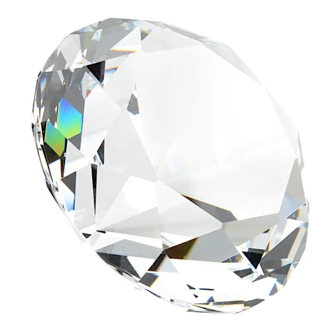 Gemstone Crystal Paperweight - Clear