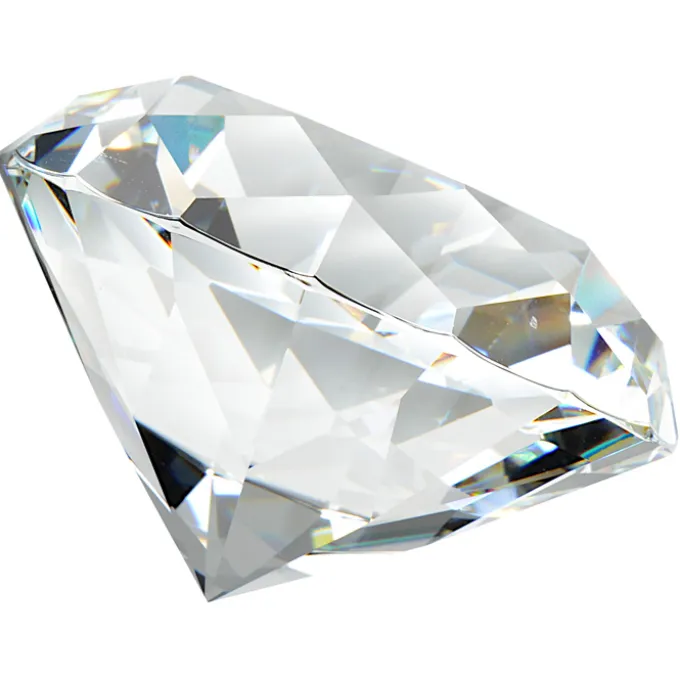 Gemstone Crystal Paperweight - Clear