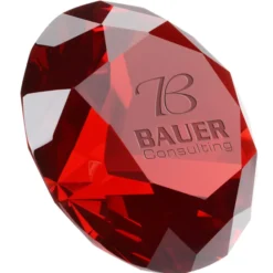 Gemstone Crystal Paperweight