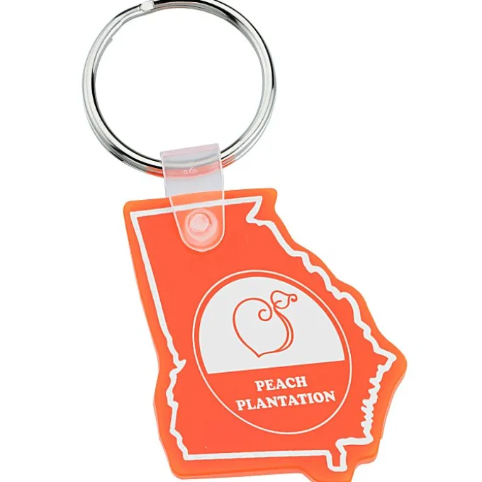 Georgia Soft Keychain - Translucent