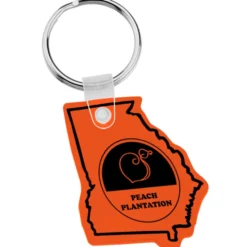 Georgia Soft Keychain - Translucent