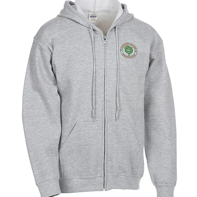 Gildan Full-Zip Hoodie - Men's - Embroidered