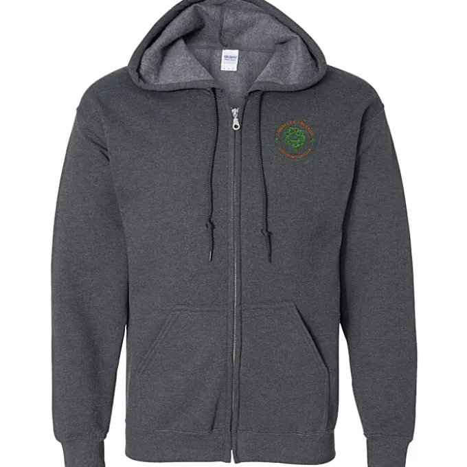 Gildan Full-Zip Hoodie - Men's - Embroidered