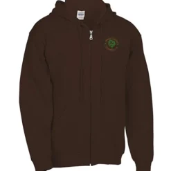 Gildan Full-Zip Hoodie - Men's - Embroidered