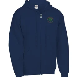 Gildan Full-Zip Hoodie - Men's - Embroidered