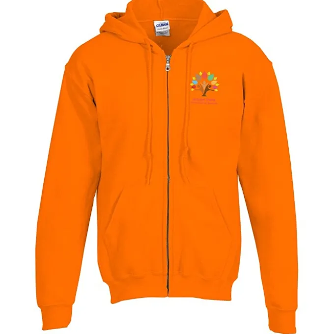 Gildan Full-Zip Hoodie - Men's - Full Color