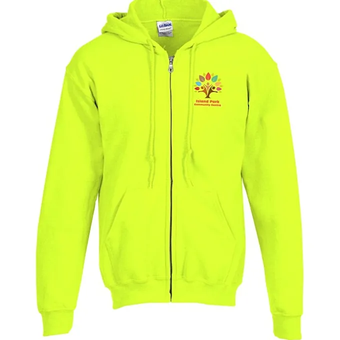 Gildan Full-Zip Hoodie - Men's - Full Color