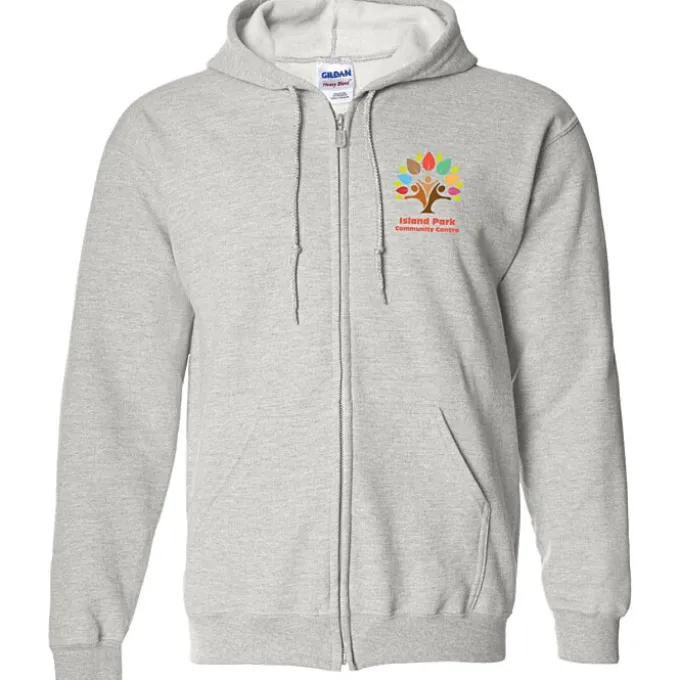 Gildan Full-Zip Hoodie - Men's - Full Color