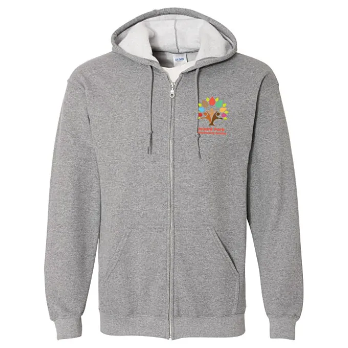 Gildan Full-Zip Hoodie - Men's - Full Color
