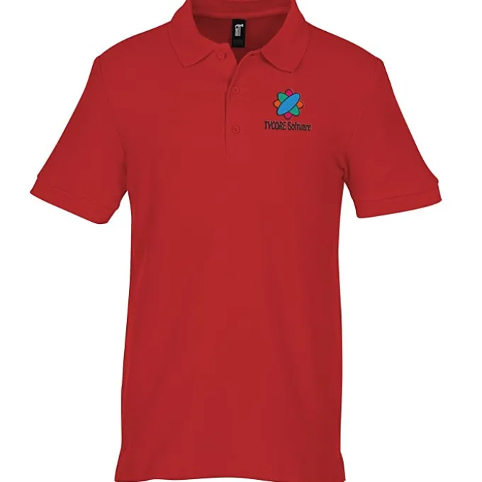 Gildan Hammer Cotton Pique Polo - Embroidered