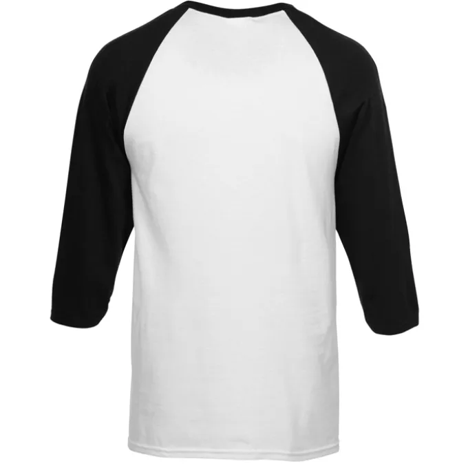Gildan Heavy Cotton 3/4 Sleeve Raglan T-Shirt - Screen