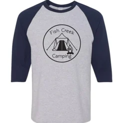 Gildan Heavy Cotton 3/4 Sleeve Raglan T-Shirt - Screen