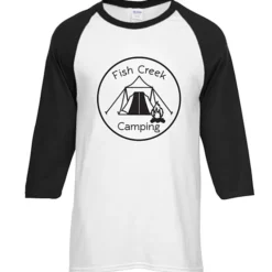 Gildan Heavy Cotton 3/4 Sleeve Raglan T-Shirt - Screen