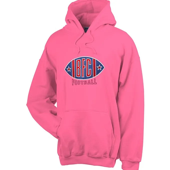 Gildan 50/50 Hooded Sweatshirt - Applique Twill
