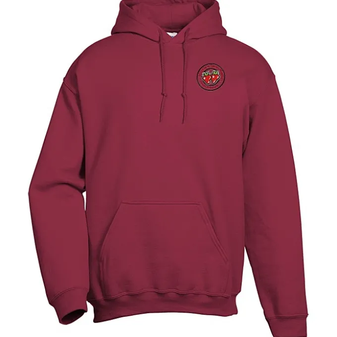 Gildan 50/50 Hooded Sweatshirt - Embroidered