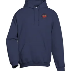 Gildan 50/50 Hooded Sweatshirt - Embroidered