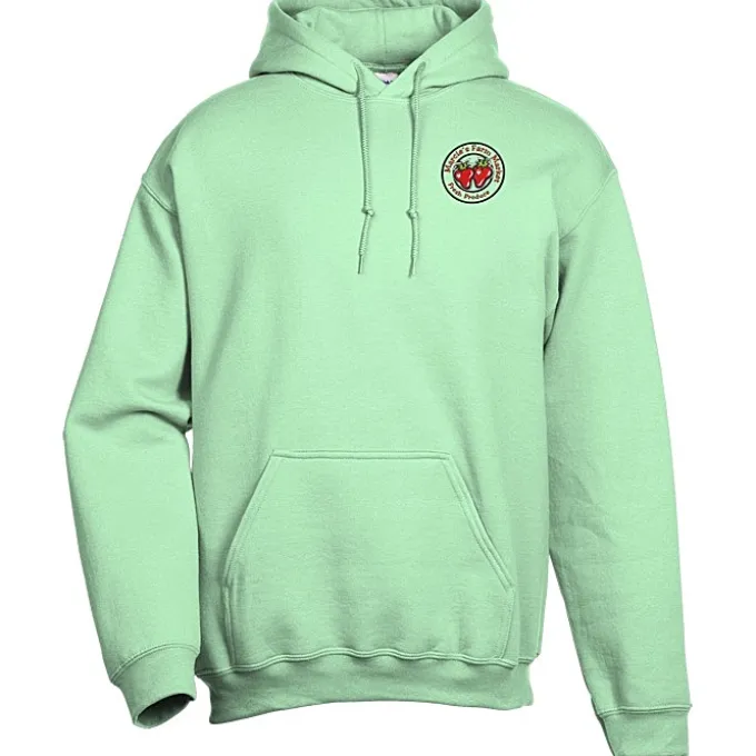 Gildan 50/50 Hooded Sweatshirt - Embroidered