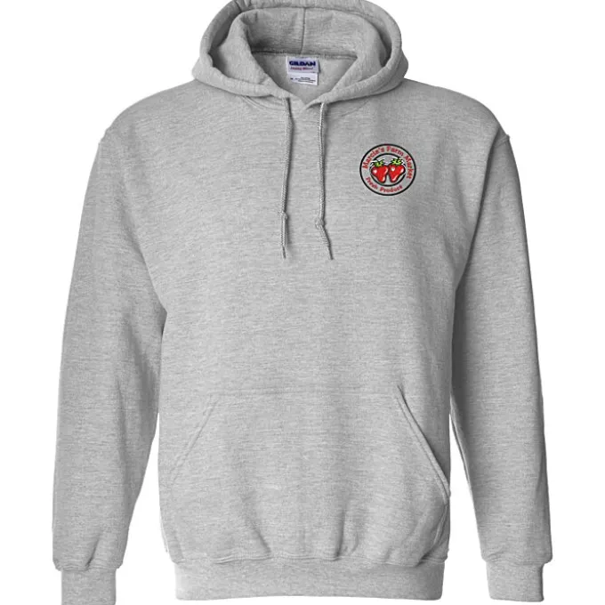 Gildan 50/50 Hooded Sweatshirt - Embroidered