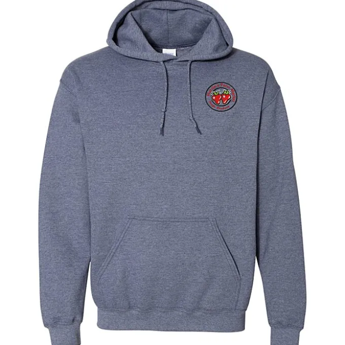 Gildan 50/50 Hooded Sweatshirt - Embroidered
