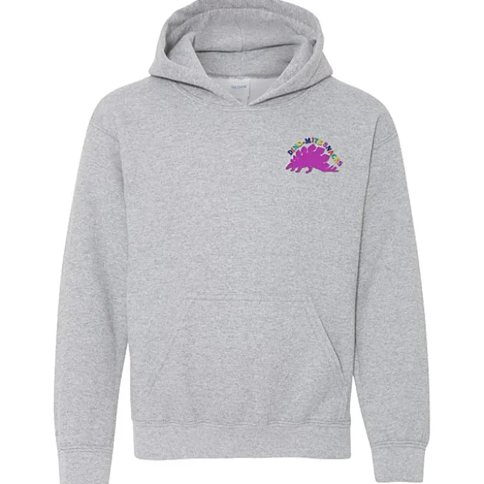 Gildan 50/50 Hooded Sweatshirt - Youth - Embroidered
