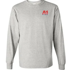 Gildan 5.3-oz Cotton LS T-Shirt - Embroidered
