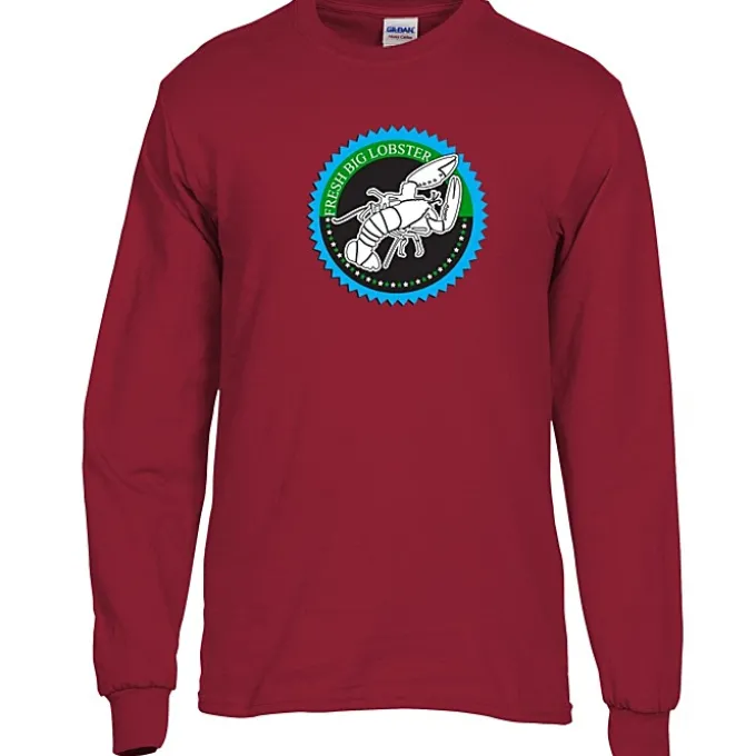 Gildan 5.3-oz Cotton LS T-Shirt - Full Color - Colors